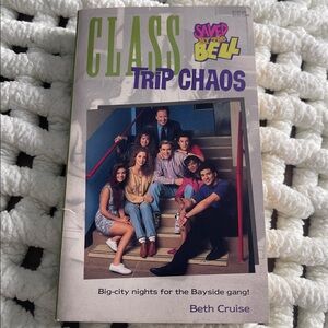 Vintage,Saved by the Bell soft cover. Class Trip Chaos. 137 pages. 1992. GUC